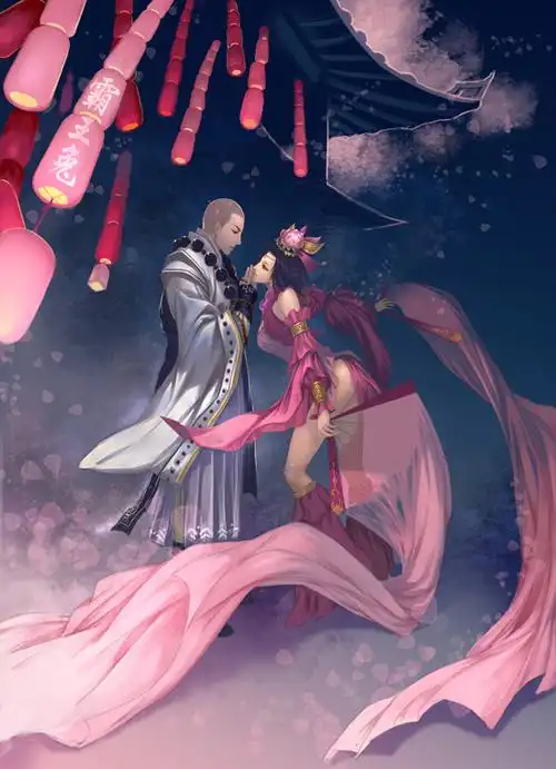 不喜勿入霸王兔手绘大师七秀cp贺图