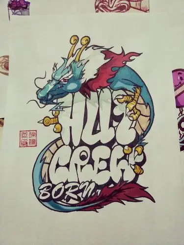 马克笔手绘插画