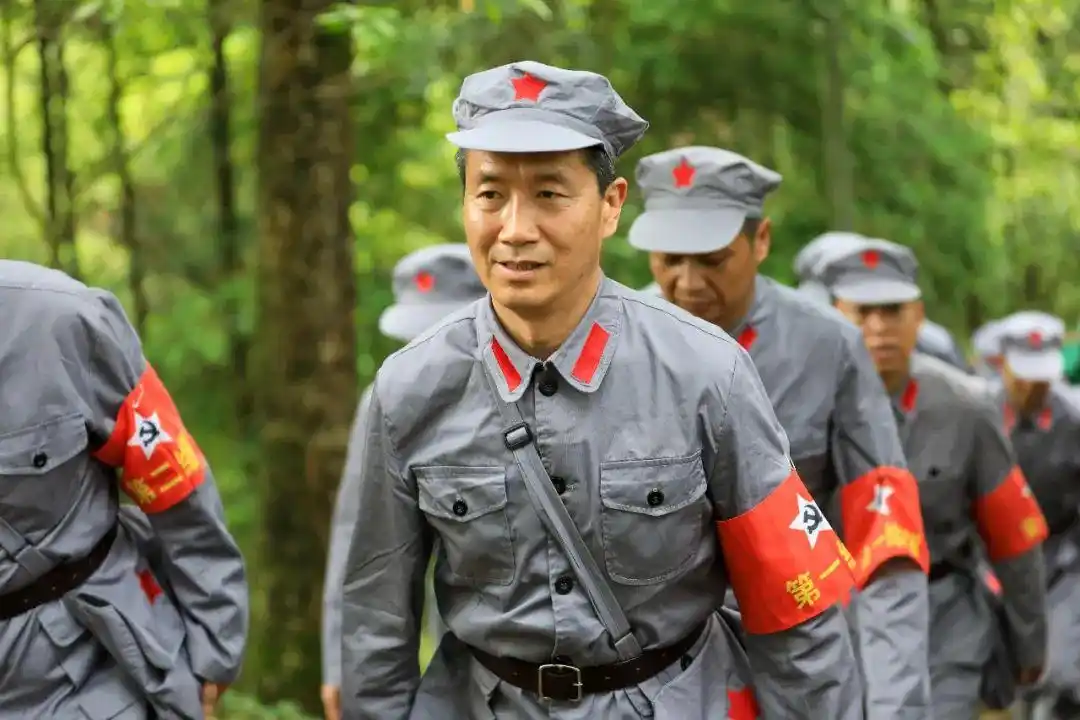 总队古田党史学习轮训班三换上红军装追寻红军路