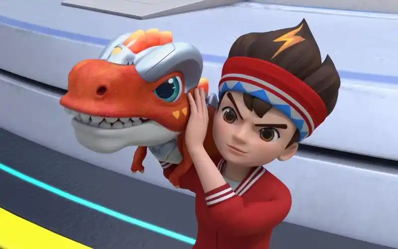 心奇爆龙战车3陀螺战车 第33集 创世剑龙!来袭!