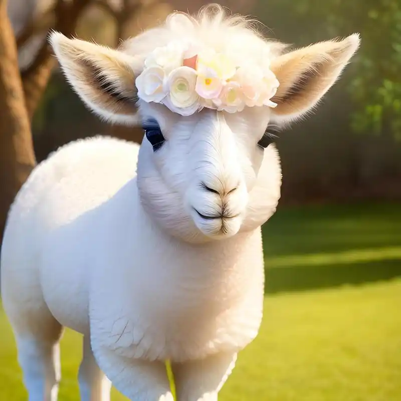 分享一组呆萌的羊驼图片 #羊驼# #蠢萌蠢萌的羊驼# #羊驼小可爱