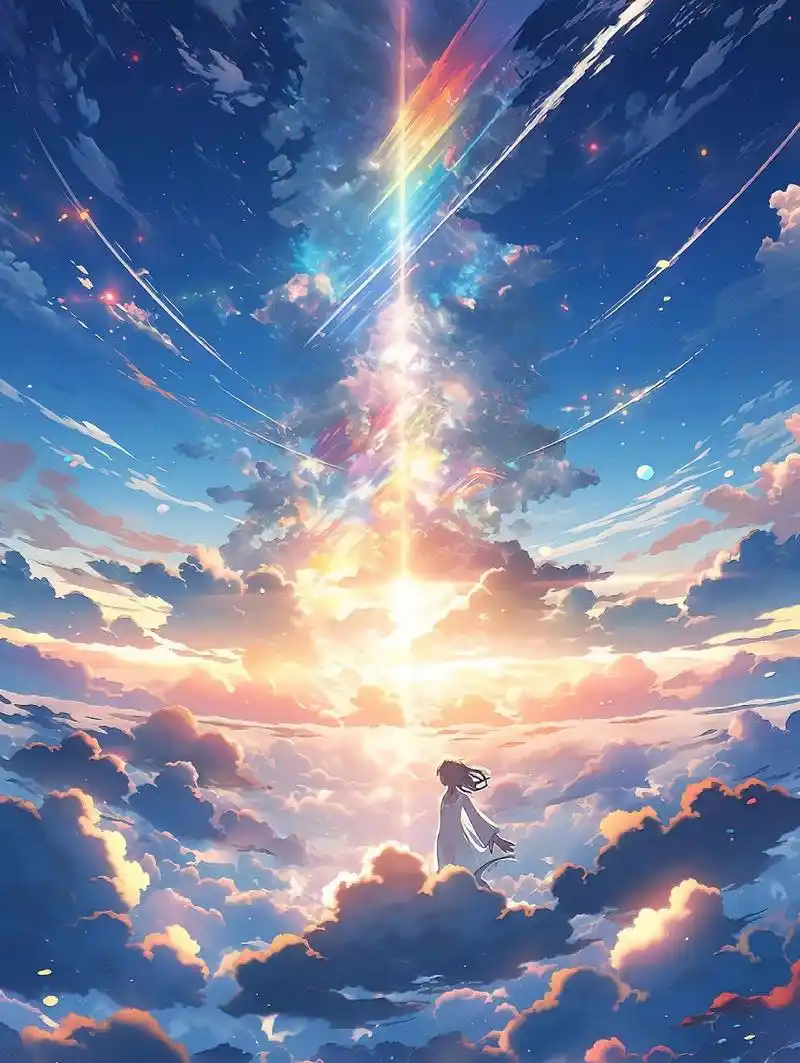 新海诚风|天空彩云 阳光天空美爆了!