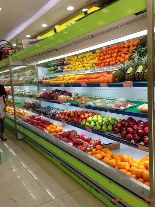 水果展示柜_水果保鲜柜_超市水果展示柜_厂家定做