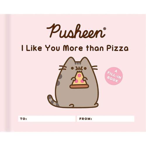 pusheen: i like you more than pizza: a f 图书