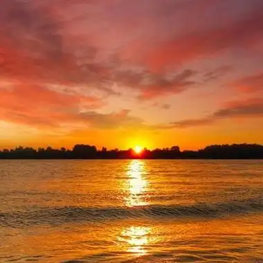 海边晚霞唯美头像图片高清唯美心旷神怡