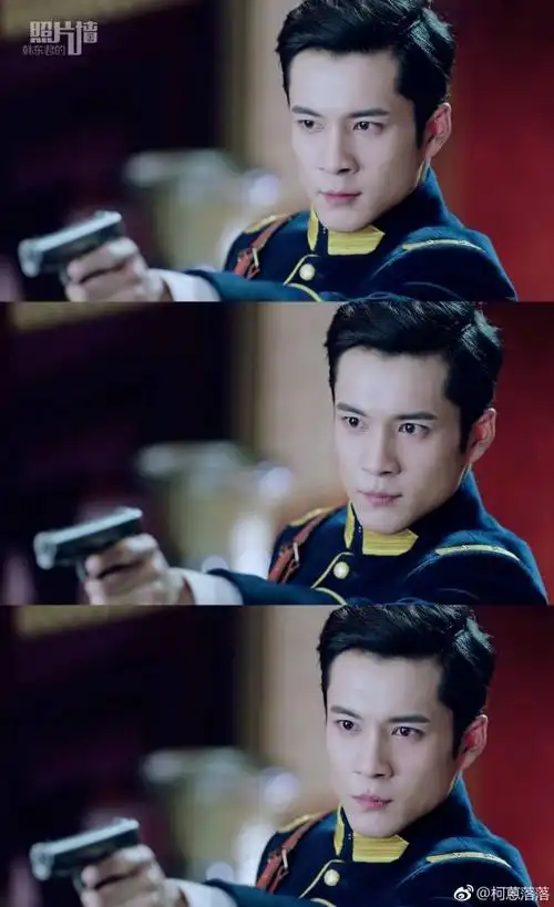 韩东君 标标准准的中式帅哥长相 军装绝了