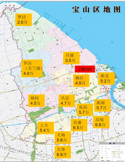 首发!上海及环沪30区县276板块 江浙沪25市房价地图(2021年6月)