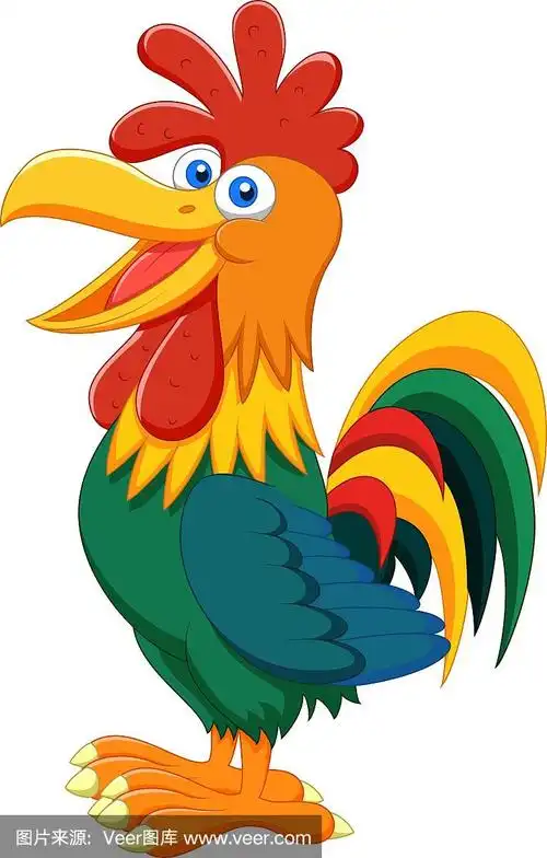 公鸡卡通