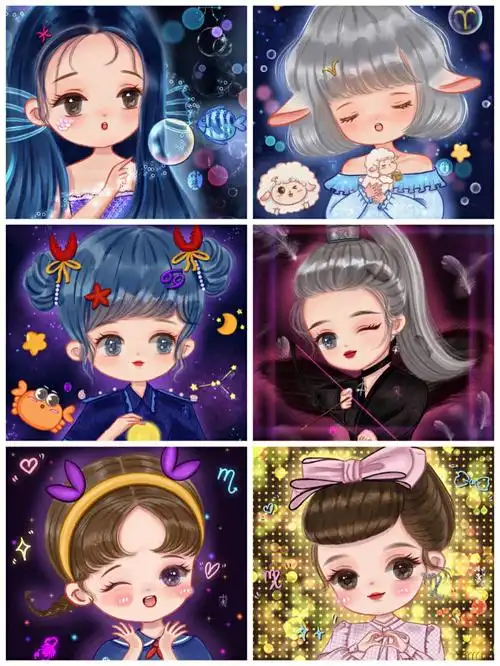头像分享  #十二星座  #我的星座  #星座  #寻找小红书绘画大神