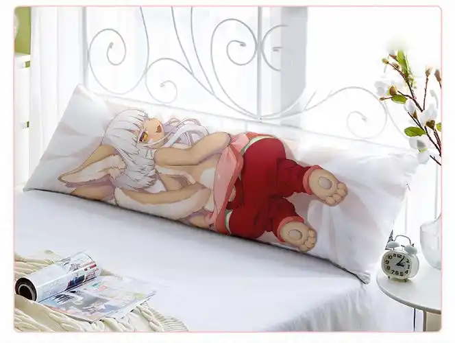 来自深渊周边等身抱枕靠枕娜娜奇二次元周边床品聚酯面料双面50150