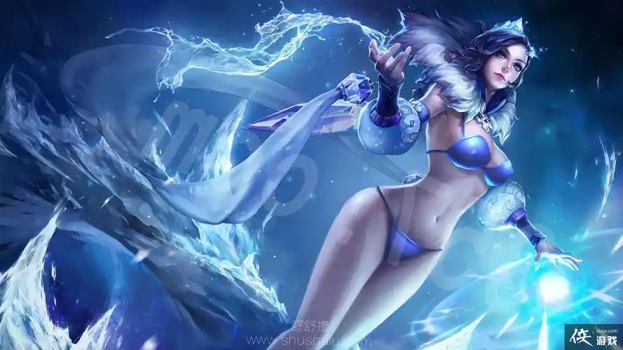 甄姬被两个小孩子2d-17年王者荣耀甄姬_图e软件园