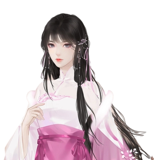 古风立绘女子免扣