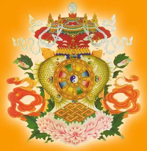 藏族吉祥八宝图