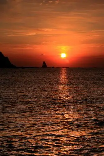 我的冬天61石老人海上日出青岛江海摄影工作室外拍活动在进行