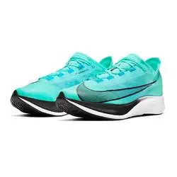 nike耐克zoomfly3男子跑鞋at8240305极光绿黑氯蓝白色405