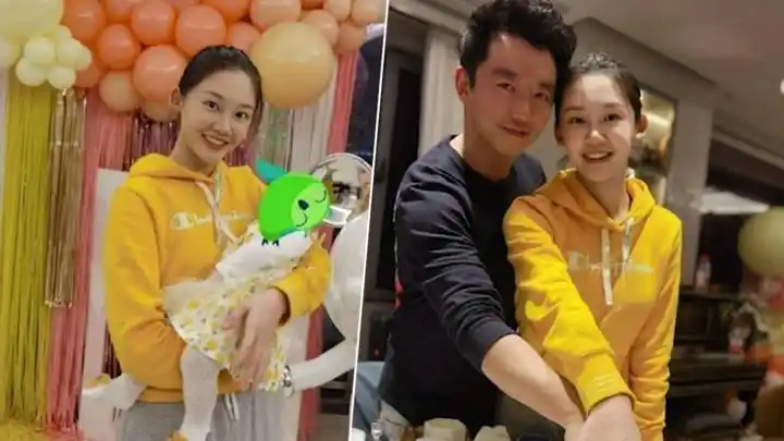 郑恺苗苗为女儿举办百日宴 现场曝光宝宝肉嘟嘟可爱