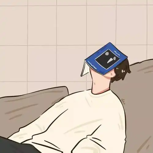 趣味个性头像,超级适合摆烂的手绘头像