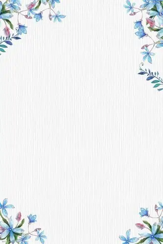 小清新花卉背景psd分层广告背景 小清新 花卉背景 手绘 花卉 简约