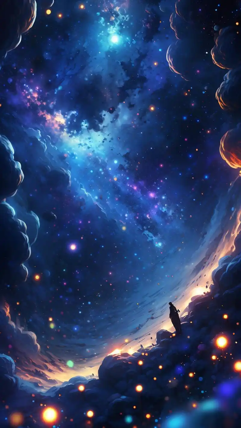 高清星空动态壁纸,梦幻又神秘90