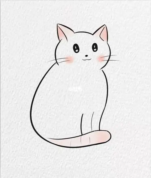 猫咪简笔画