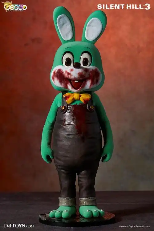 gecco手办系列 普通版 游戏 寂静岭3 罗比兔(绿色版)