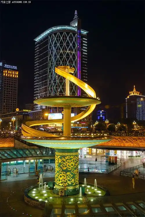 【图】【风景】成都天府广场_摄影论坛_汽车之家论坛
