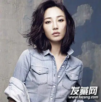 【图】《捉妖记》白百何发型 凌乱范的及肩中发造型(5)_明星发型_发藏