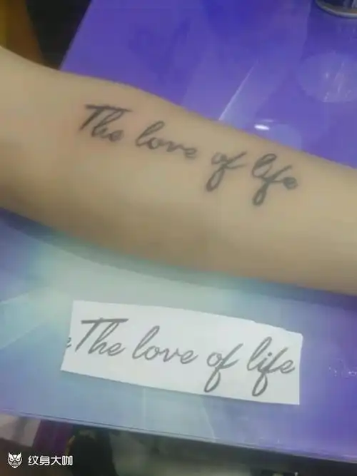 一生所爱_纹身图案手稿图片_二筒 的纹身作品集