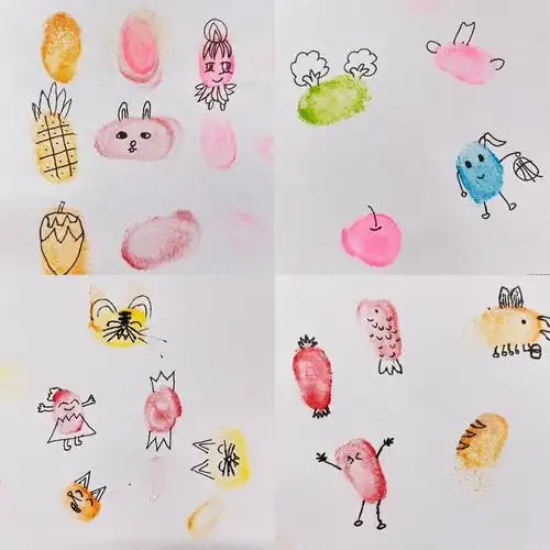 语绘结合,以"手指印画"开拓想象力 ——临江实小三年级语文备课组第二