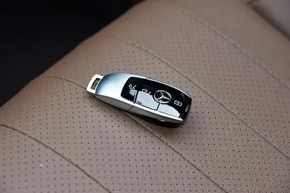 奔驰e300钥匙怎么换电池