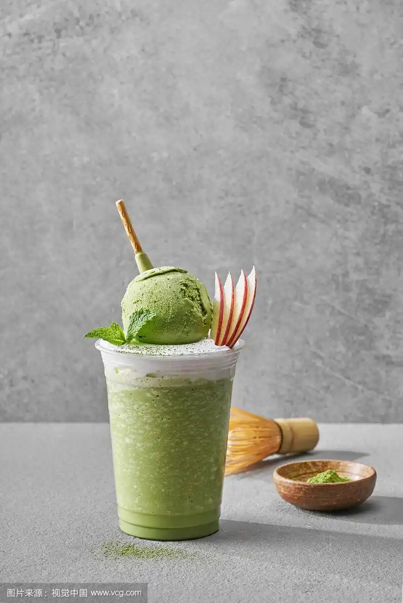 抹茶奶昔