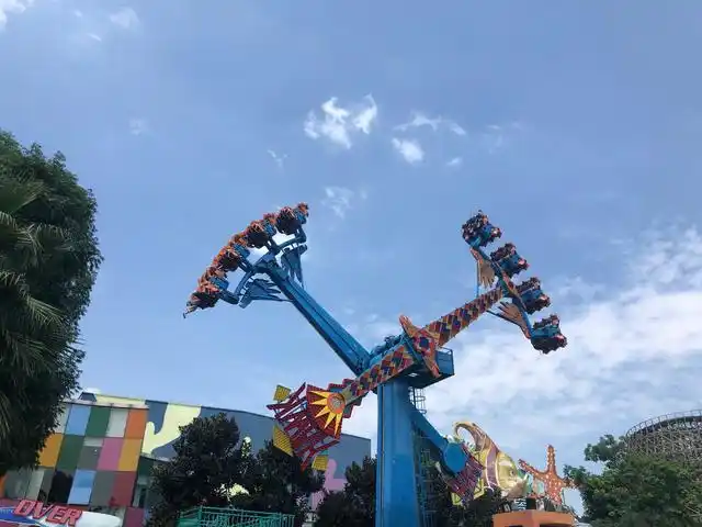 成都欢乐谷,激情过山车
