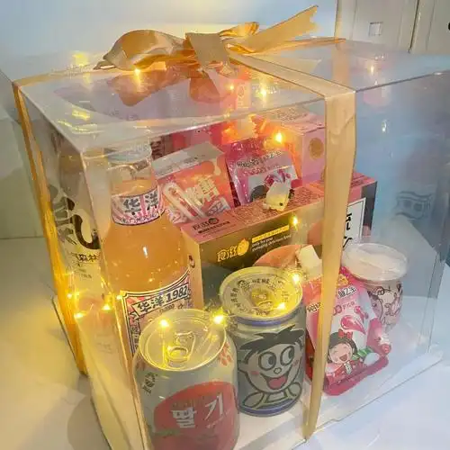 超好看的蛋糕盒零食礼包