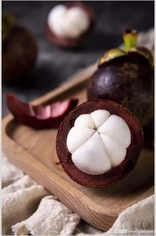 品质山竹水果摄影图片