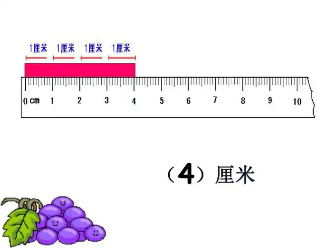 5.1 用厘米作单位量长度(课件) 数学二年级上册-西师大版(共23张ppt)_