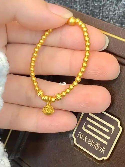 周大福儿童手链新款