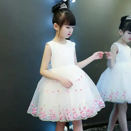 童装女童连衣裙2019新款儿童公主裙夏装小女孩蓬蓬纱宝宝洋气裙子