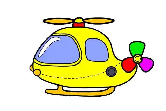 幼儿喜欢的玩具彩色简笔画