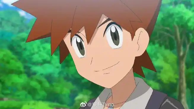 先行图:小智遇到劲敌小茂,被小茂问到"成为冠军的你,距离成为宝可梦