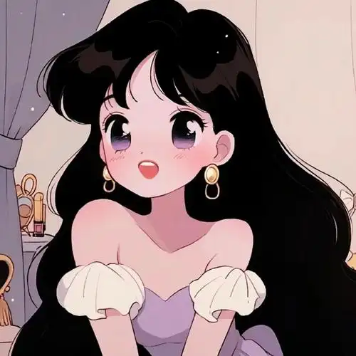 呆萌公主可爱头像