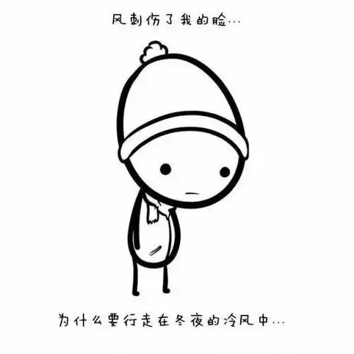 然而在寒风刺骨的冬天…… 一路刺骨的冷风吹到你怀疑人生!