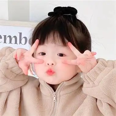 2024乖巧可人的优质小女孩头像 非常有质感的呆萌小女孩头像