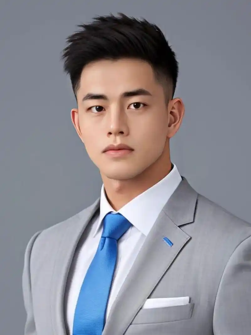 试试这个很火的西装写真,像吗?