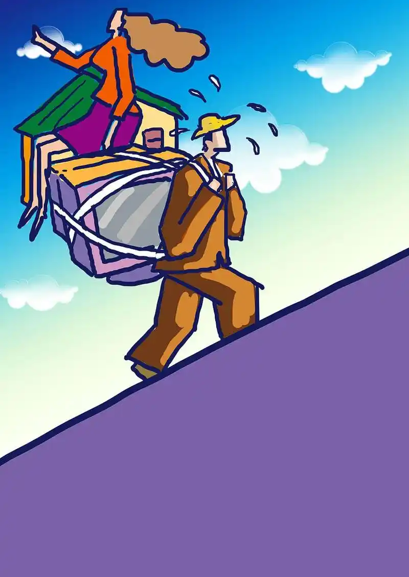 优质创作者专属激励活动# 11566 难以承受家庭重担的男人  有