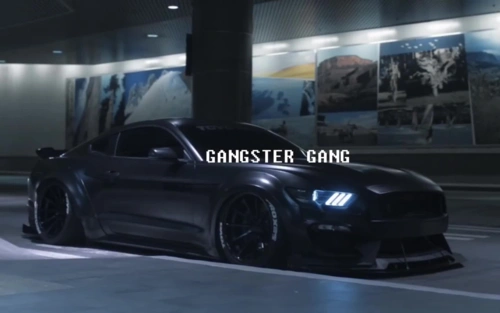 【mustang】这样的爆改黑武士野马,你喜欢吗?