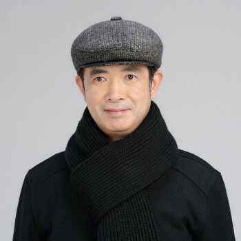 冬季老年帽鸭舌帽男护耳加厚中老年棉帽子前进帽老年人爷爷爸爸老头帽