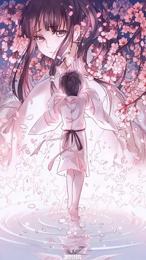 小清新唯美动漫cp情侣