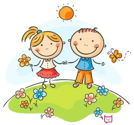 卡通人物简笔画大全超可爱的小朋友简笔画