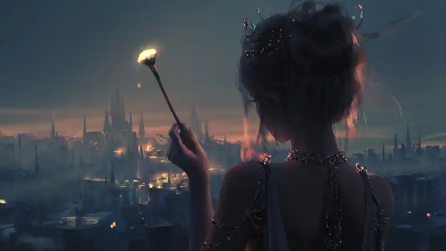 鬼刀后背图片高清壁纸