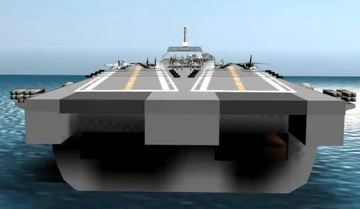 中国双体航母有多强, 排水量可达18万吨, 美军高兴不起来了